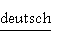 Allemand